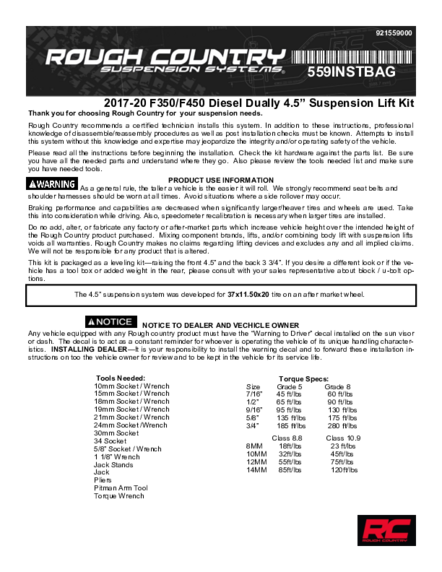 Installation Manual